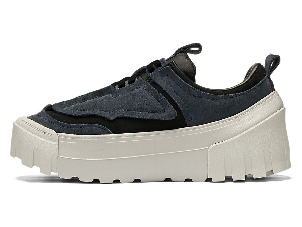 1183C399-400  Onitsuka Tiger Chunky Runner Lo Iron Navy Black (Men's)