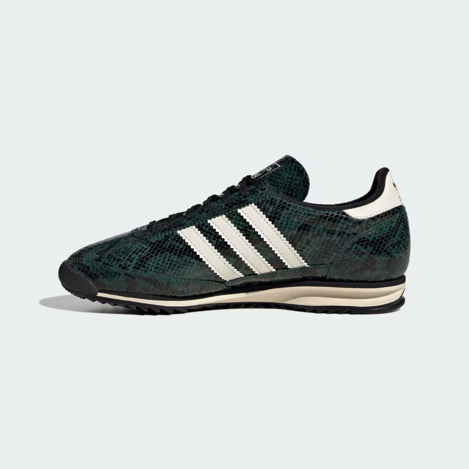 JS3982 adidas Originals SL72 OG Collegiate Green Core Black Cream White (Men's)