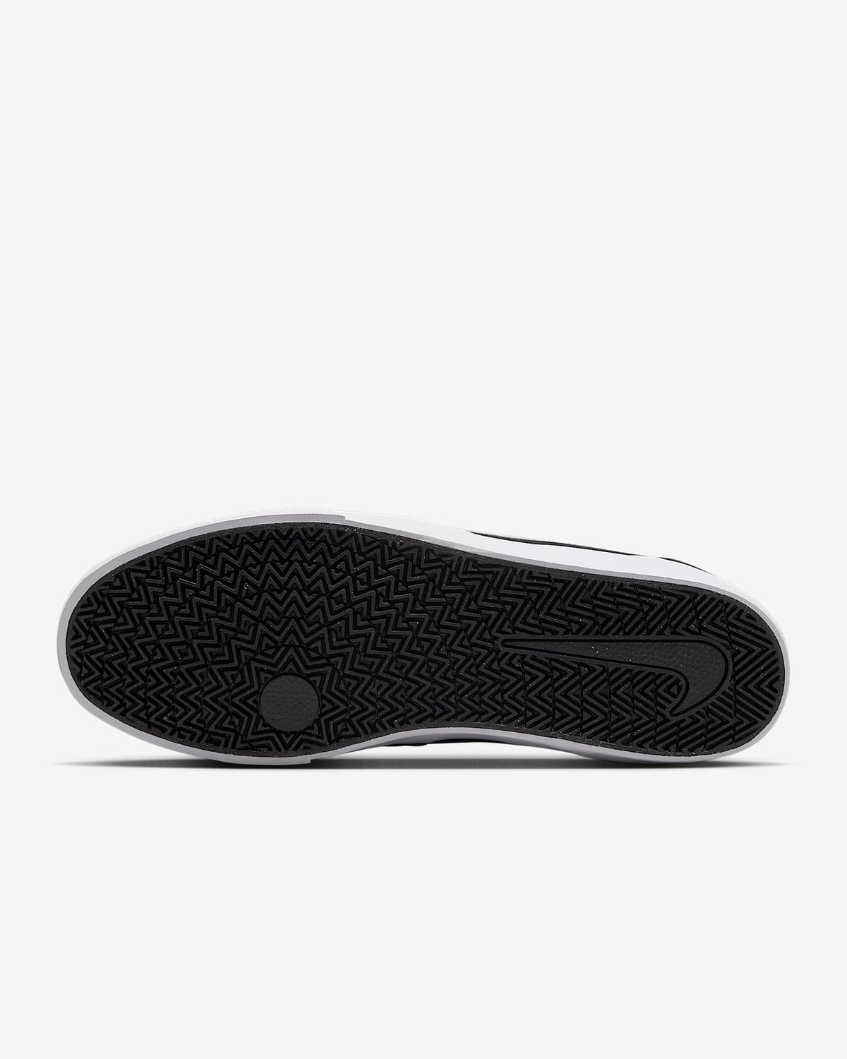 IB2750-001 Nike Charge Suede Black Black White (Men's)