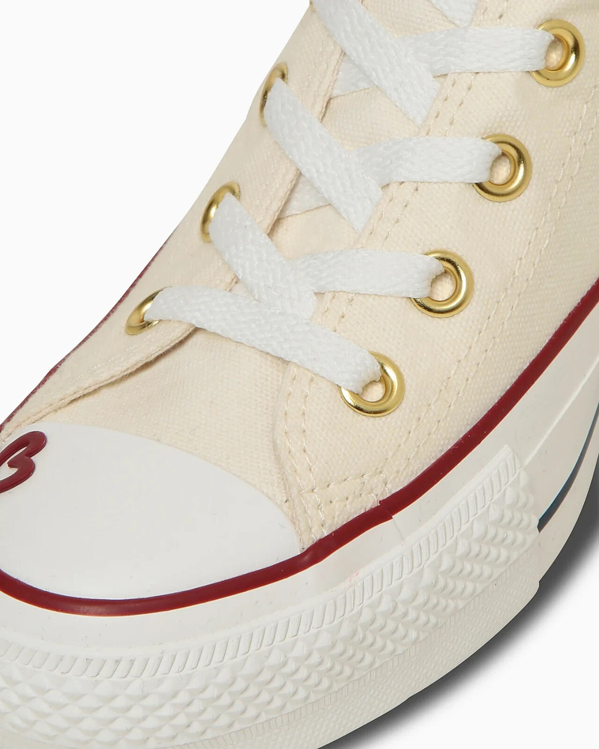 31315780 Converse All Star PLTS Heartpoint Hi Pale Ivory (Women's)