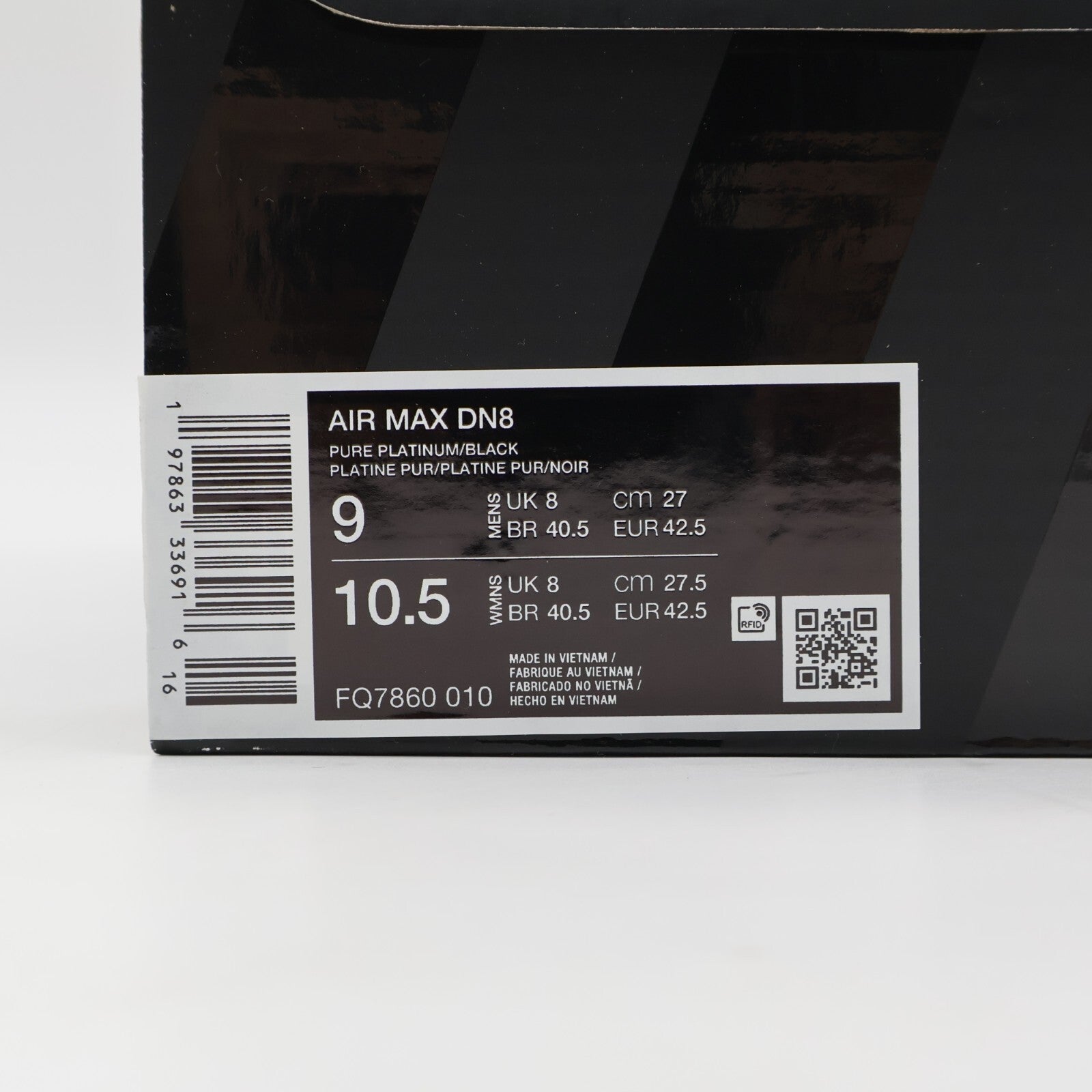 FQ7860-010 Nike Air Max DN8 White Black (Men's)