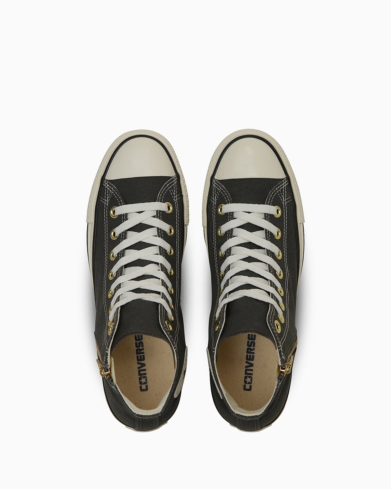 31314132 Converse All Star Goldzip Hi Dark Charcoal (Men's)