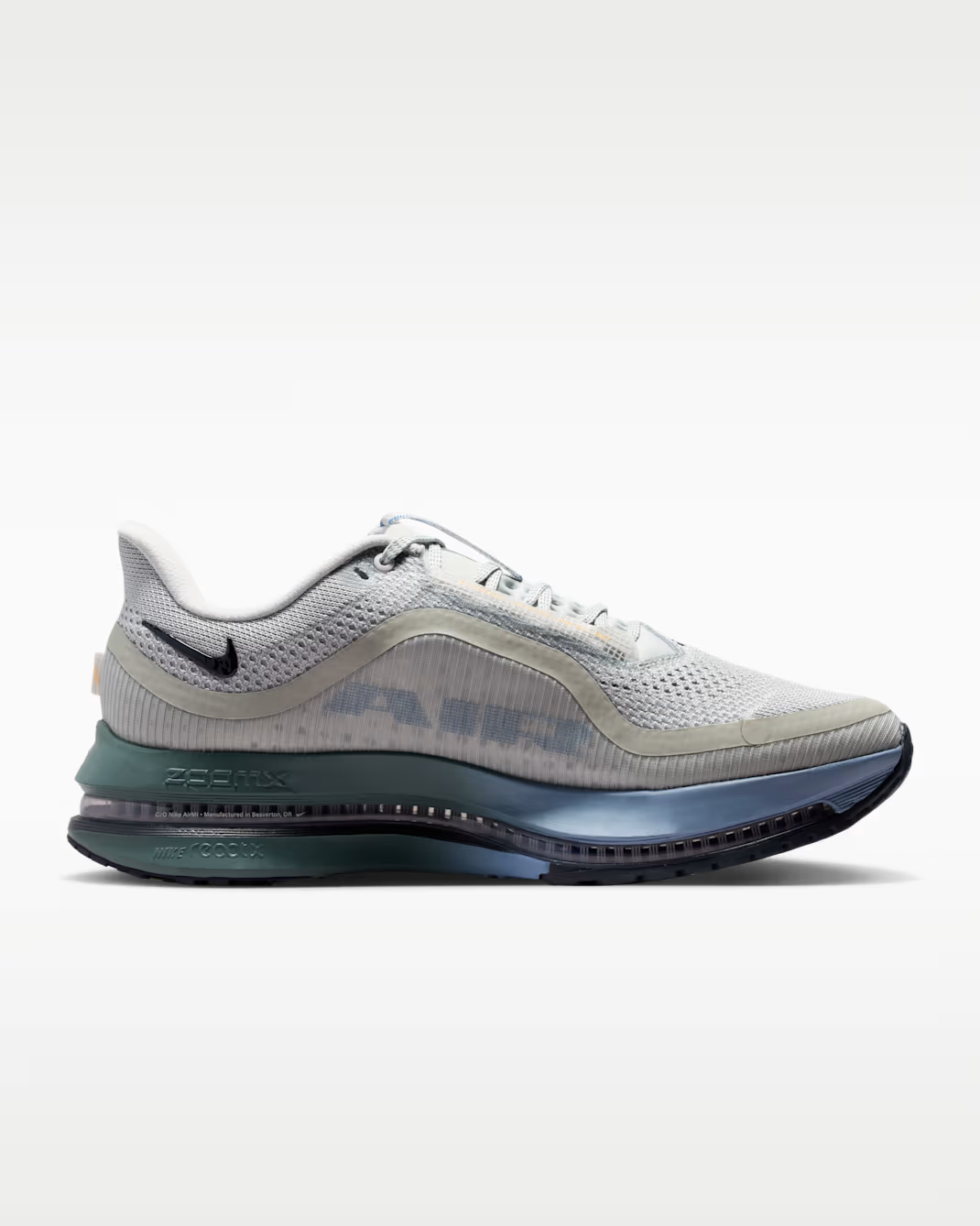 HQ2592-017 Nike Pegasus Premium "Grey Mist/Dark Obsidian" (Men's)