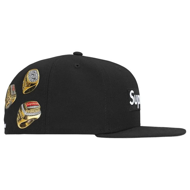 Supreme Rings Box Logo New Era Black