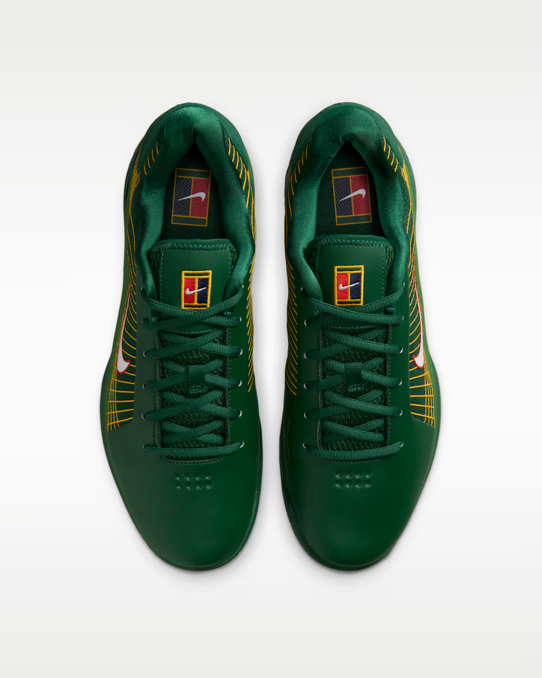 HV1488-300 Nike Vapor 12 Hypersmash "Gorge Green/University Red" (Men's)