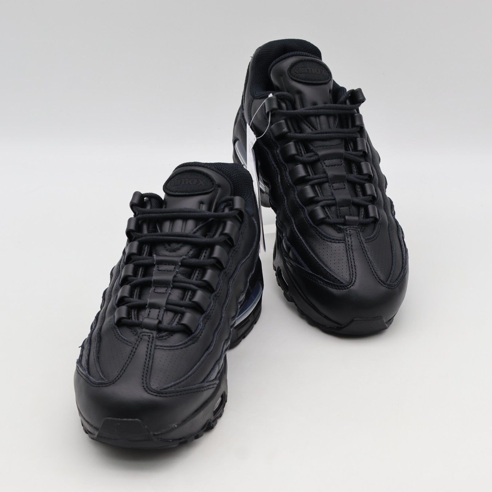 IM0696-001 Nike Air Max 95 Leather Big Bubble QS Triple Black (Men's)