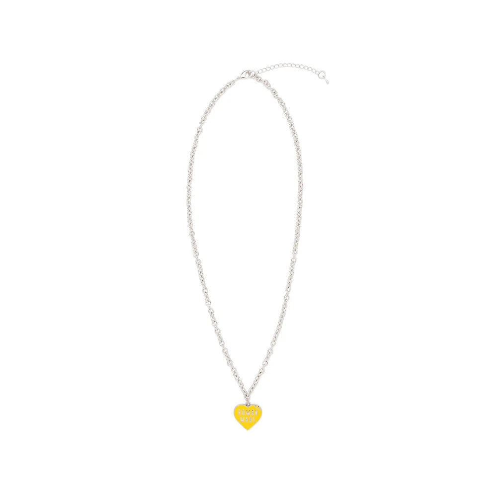 HUMAN MADE Heart Necklace "Yellow"