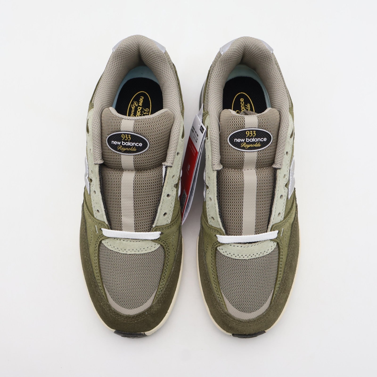 NM933JKL Andrew Reynolds Ã New Balance Numeric 933 Olive Olive (Men's)