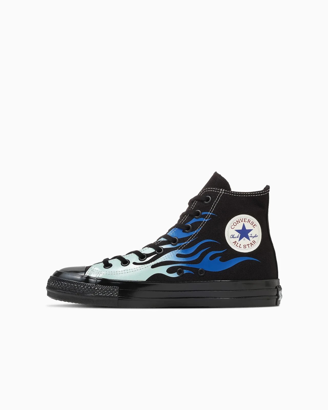 31317130 Converse All Star Aged IGNT Hi Black Blue Flame (Men's)