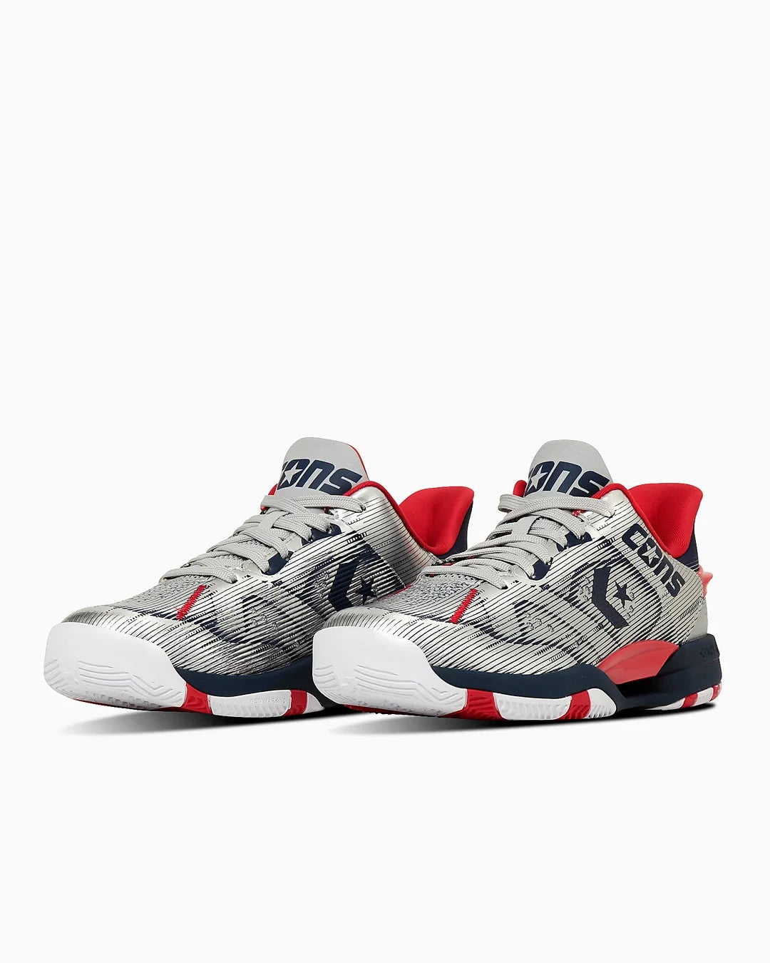 33500460 Converse Cons Accelerator Low Silver Navy Red (Men's)