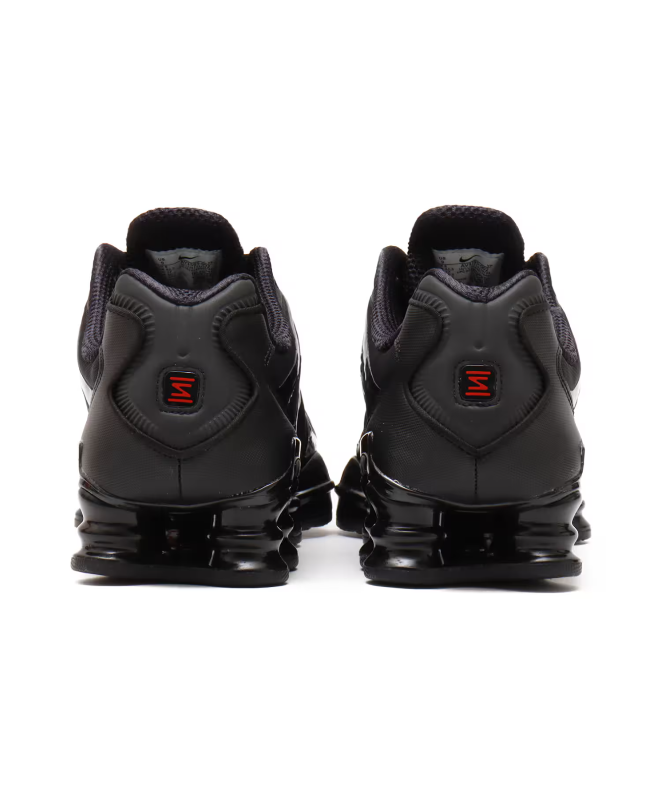 AV3595-002 Nike Shox TL Black Metallic Hematite Max Orange Black (Men's)