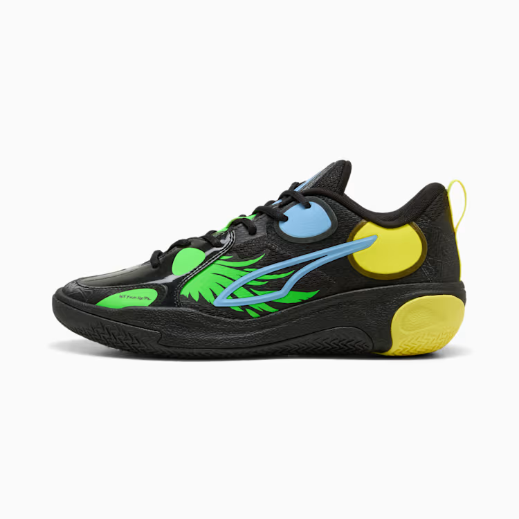 313234-02 Puma MB World 01 PUMA Black Lemon Crush (Men's)