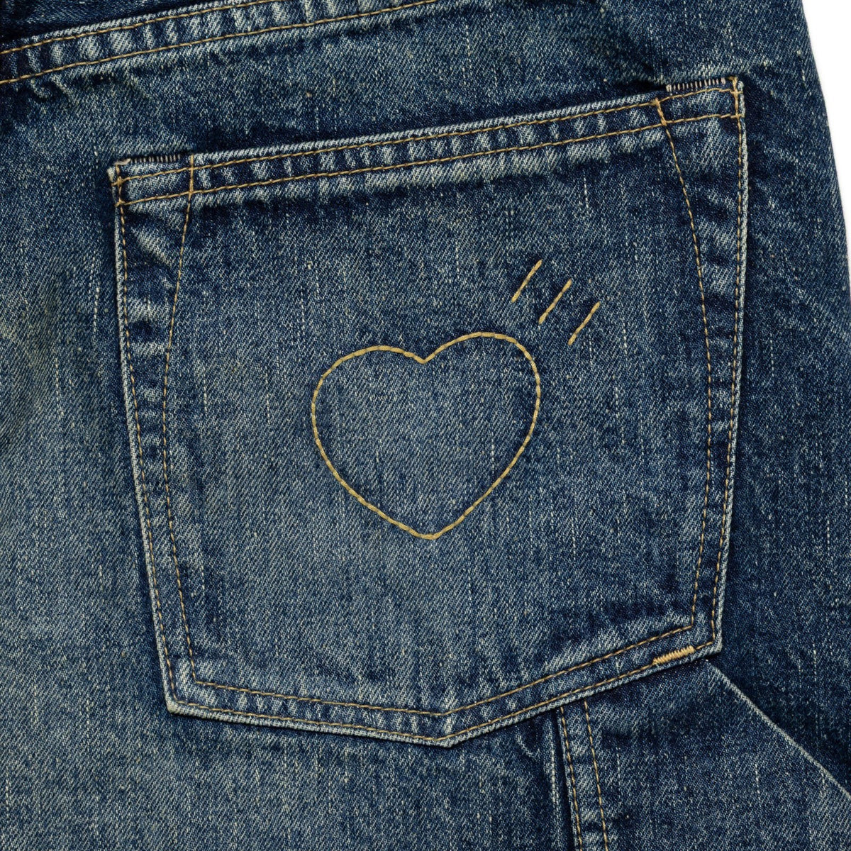 HUMAN MADE Straight Denim Pants Future Indigo