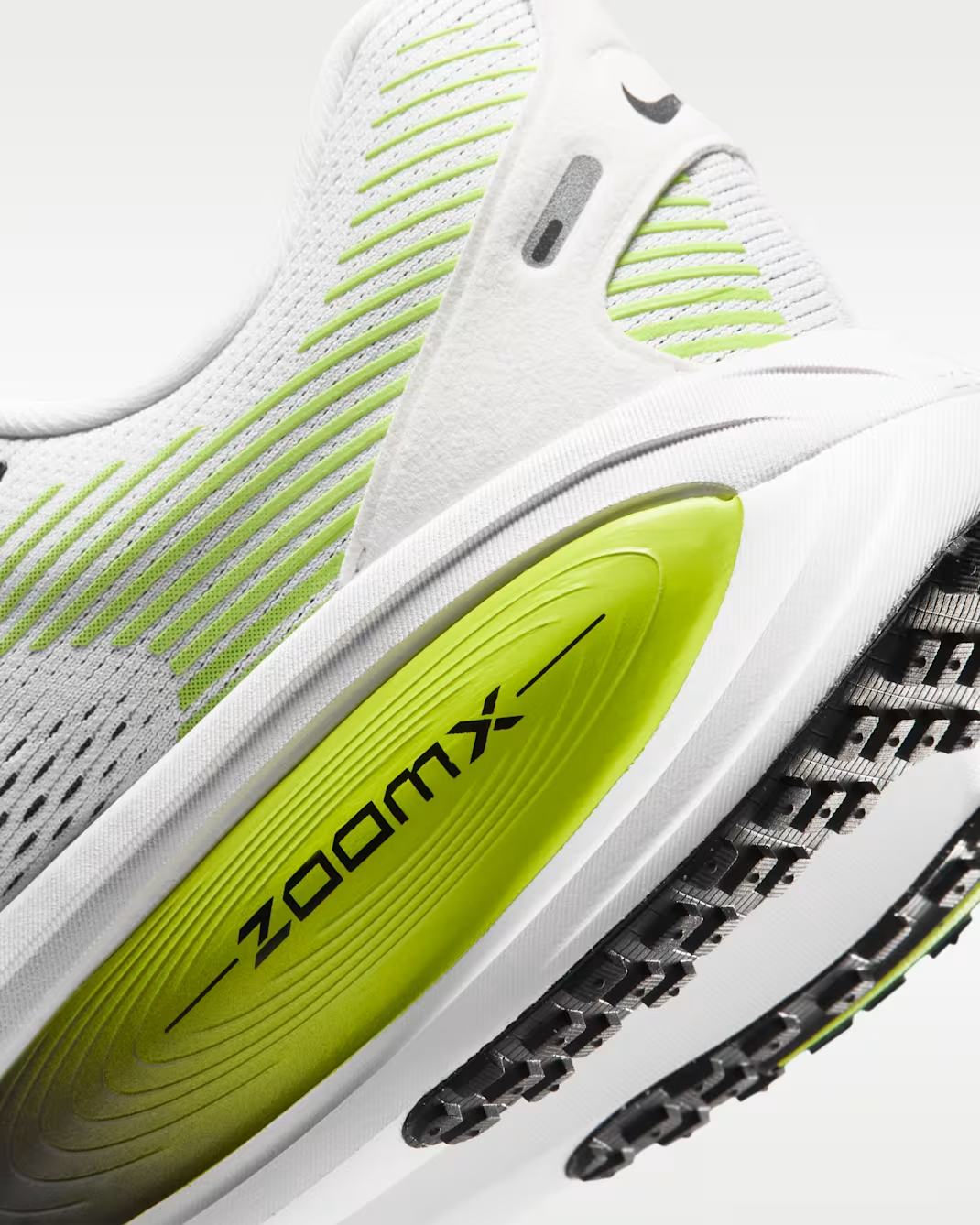 HM6803-116 Nike Vomero 18 "White/Lemon Venom" (Men's)
