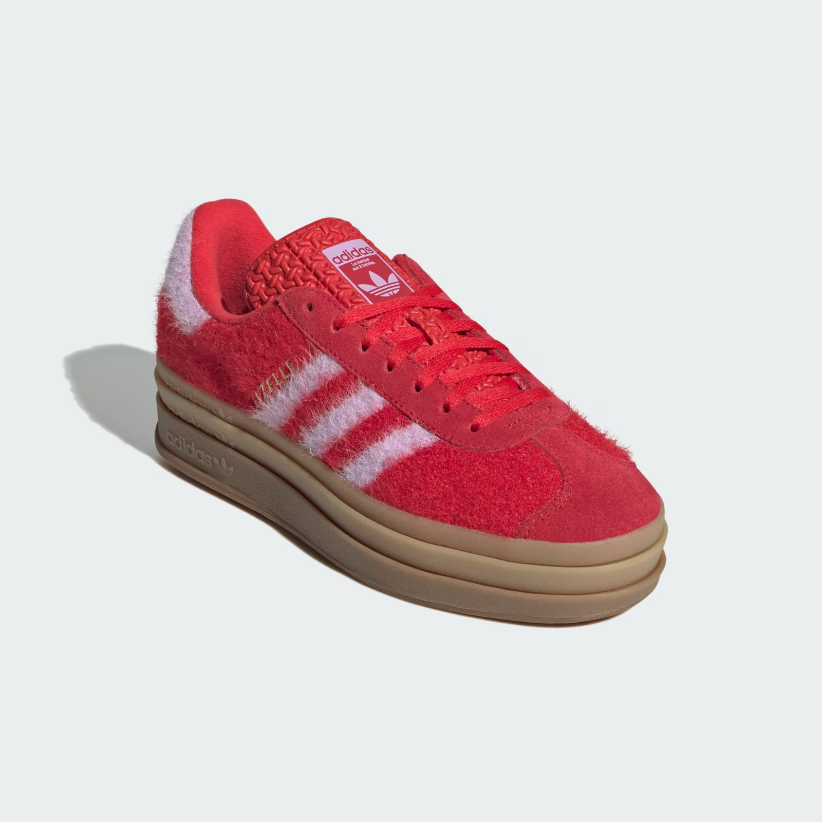 JS3905 adidas Originals Gazelle Bold Better Scarlet Bliss Lilac Gold (Women's)