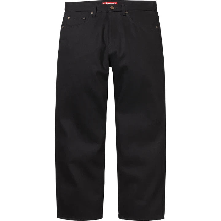 Supreme Rigid Loose Fit Selvedge Jean (25FW) Rigid Black