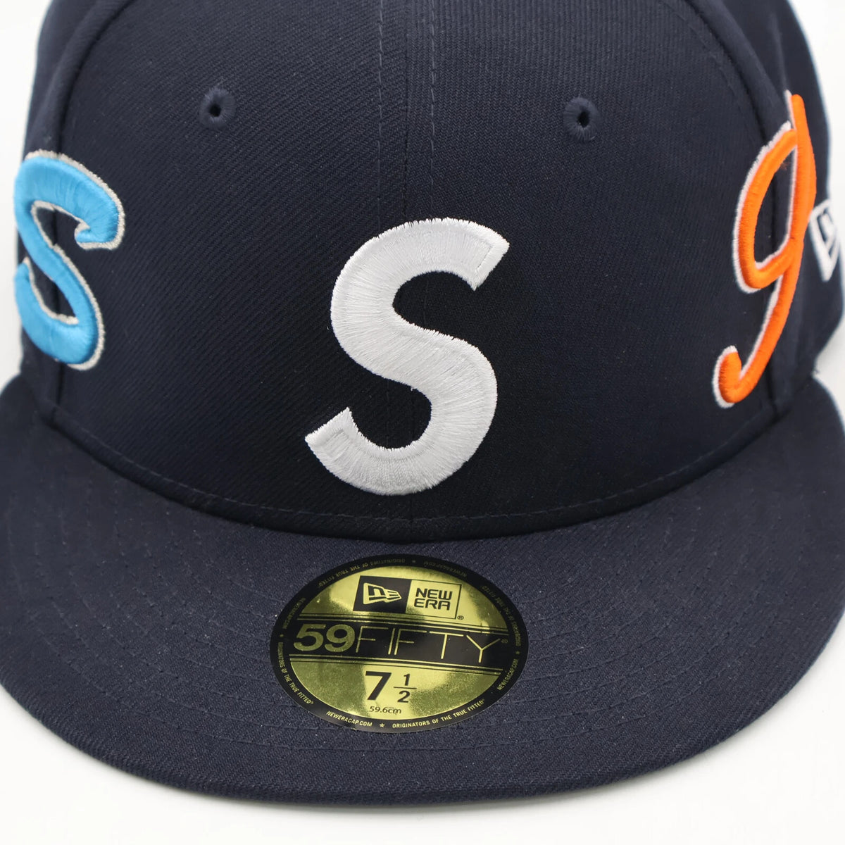 Supreme Multi S Logo New Era Navy