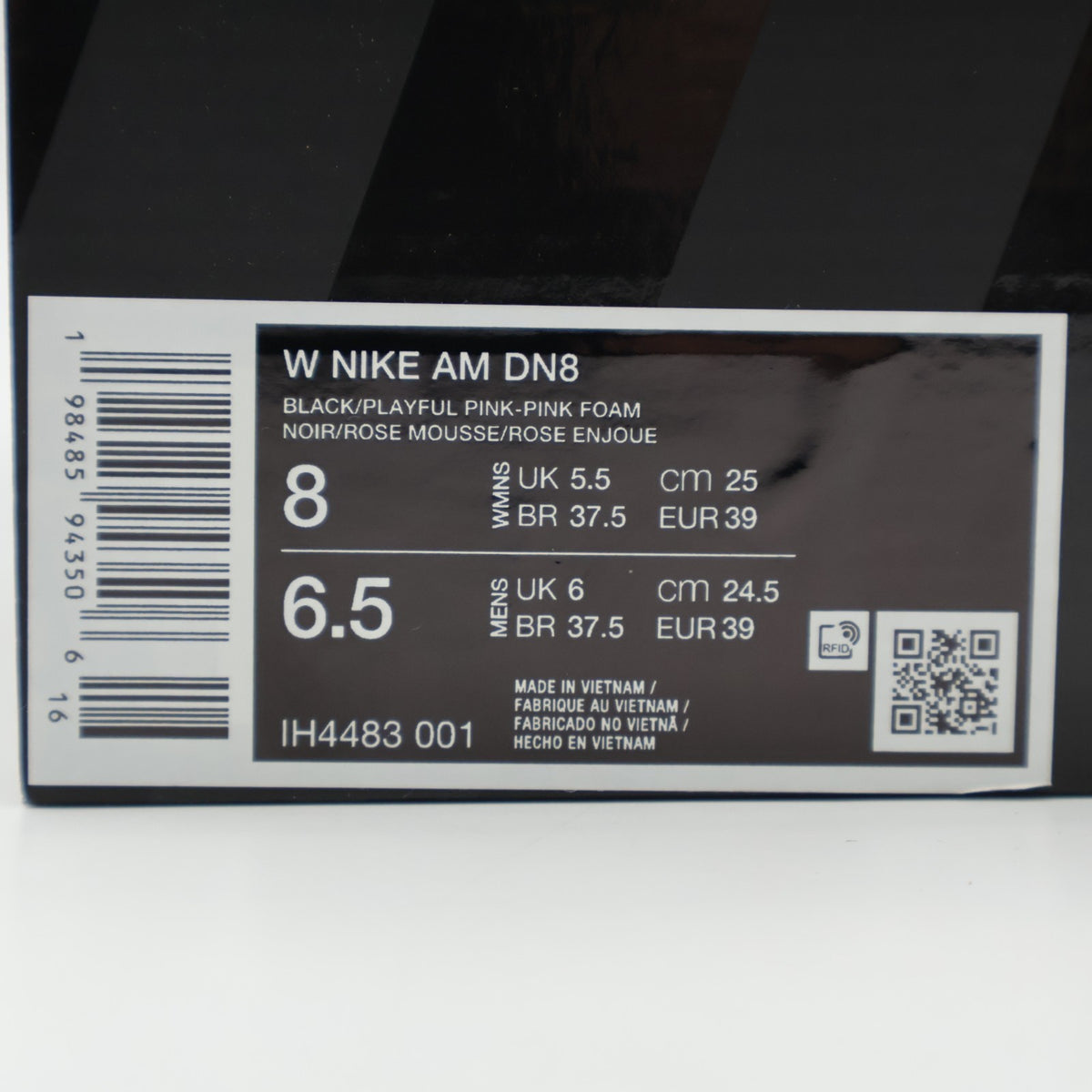 IH4483-001 Nike Air Max Dn 8  Shoes Black  Pink Foam Playful Pink (Women's)