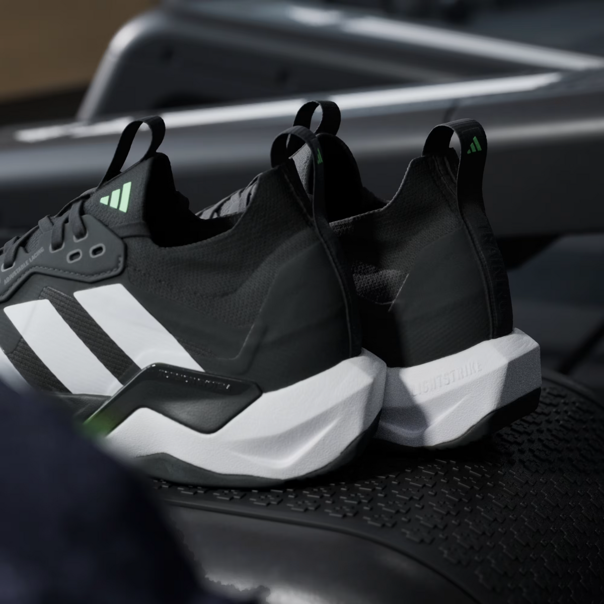 JS3167 adidas Rapidmove ADV 2 Core Black Cloud White Lime Burst (Men's)