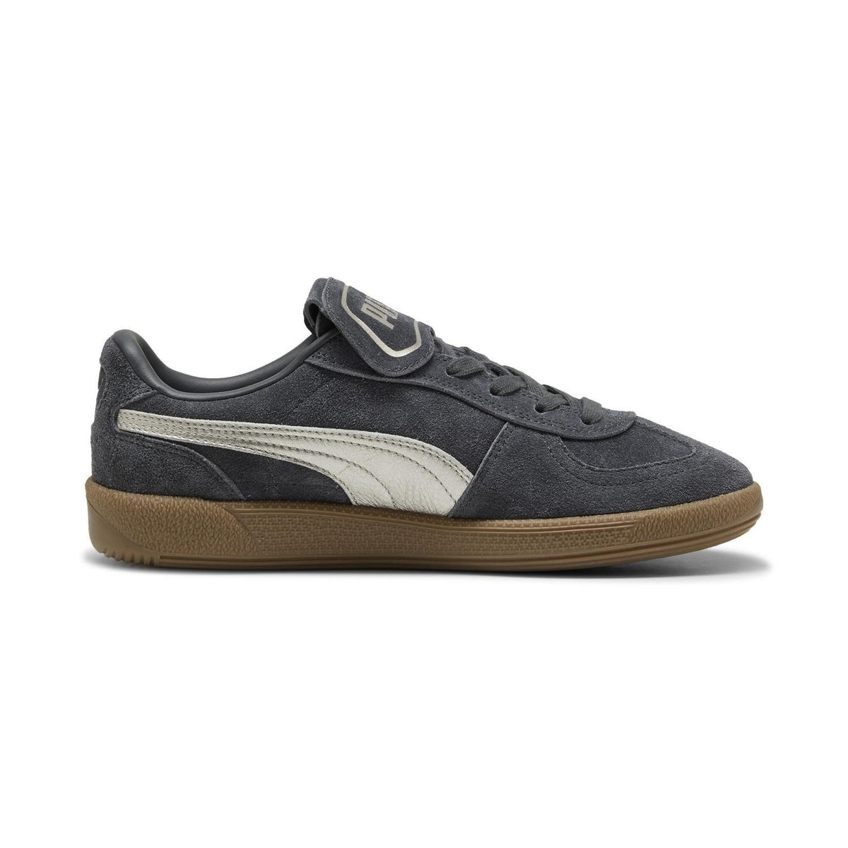 404021-02 Puma Palermo Premium Metallic Dusky Gray Gum (Men's)