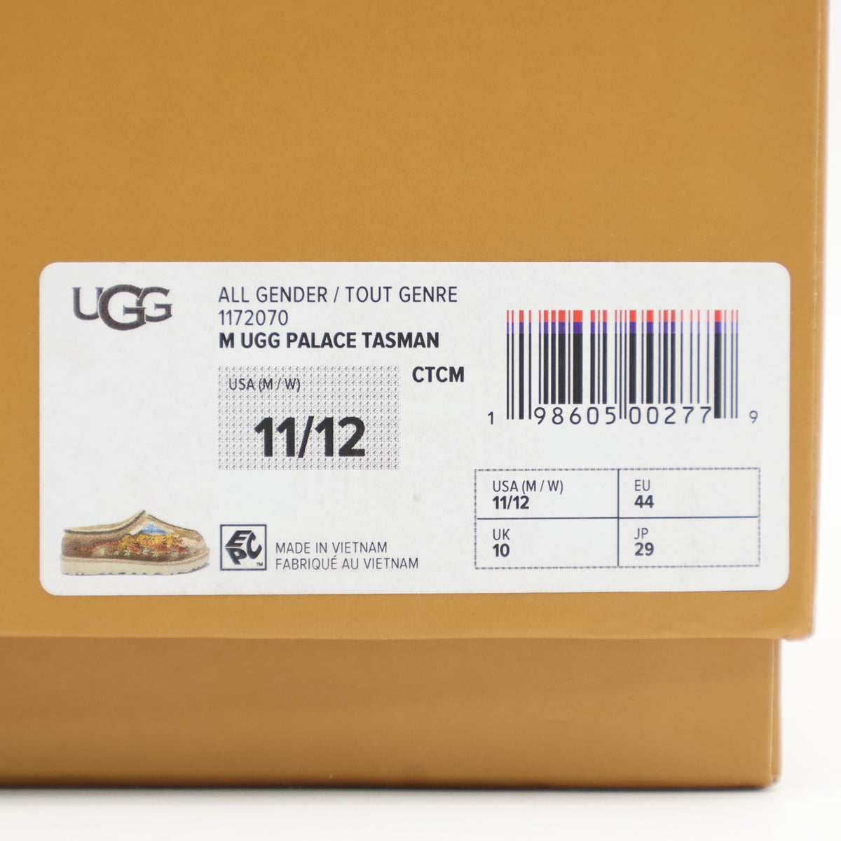 1172070-CTCM Palace UGG Tasman Slipper Burnt Camo Chestnut (Men's)
