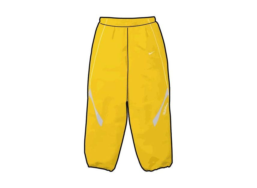 Supreme Nike Track Pant Yellow