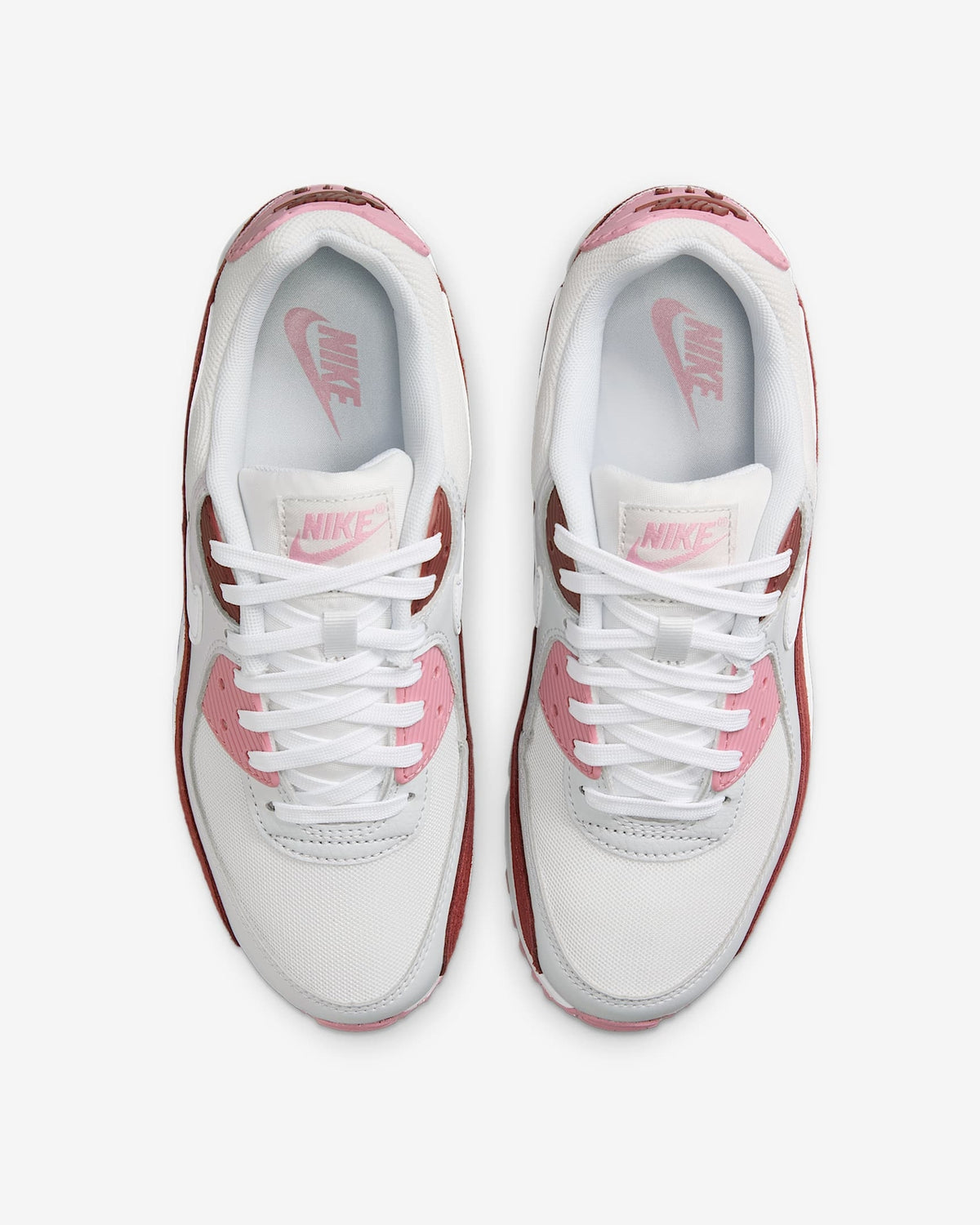 HM9451-600 Nike Air Max 90 SE Dark Team Red Platinum Tint Pure Platinum (Women's