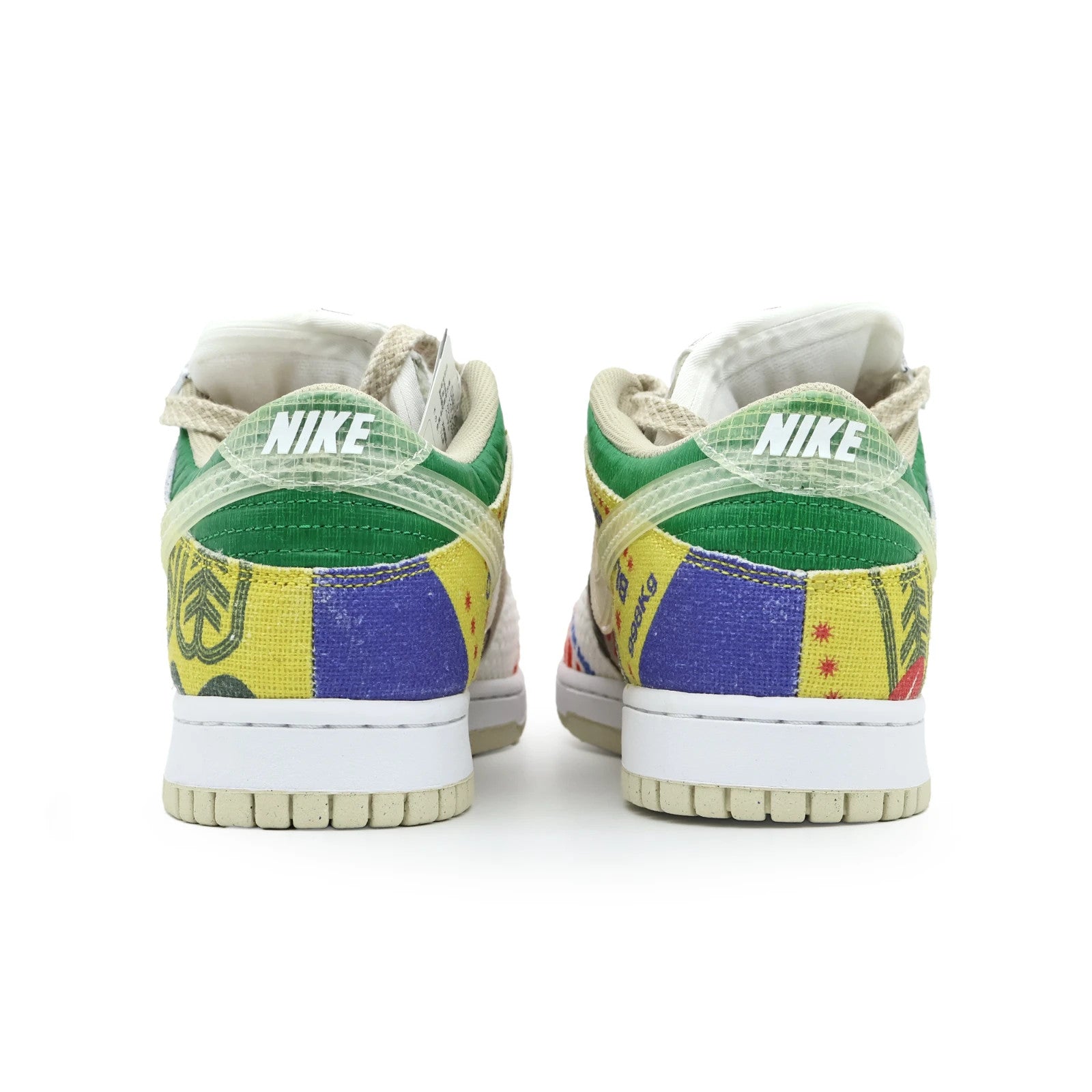 DA6125-900 Nike Dunk Low City Market Red White Beige Multi Green Yellow (Men's)