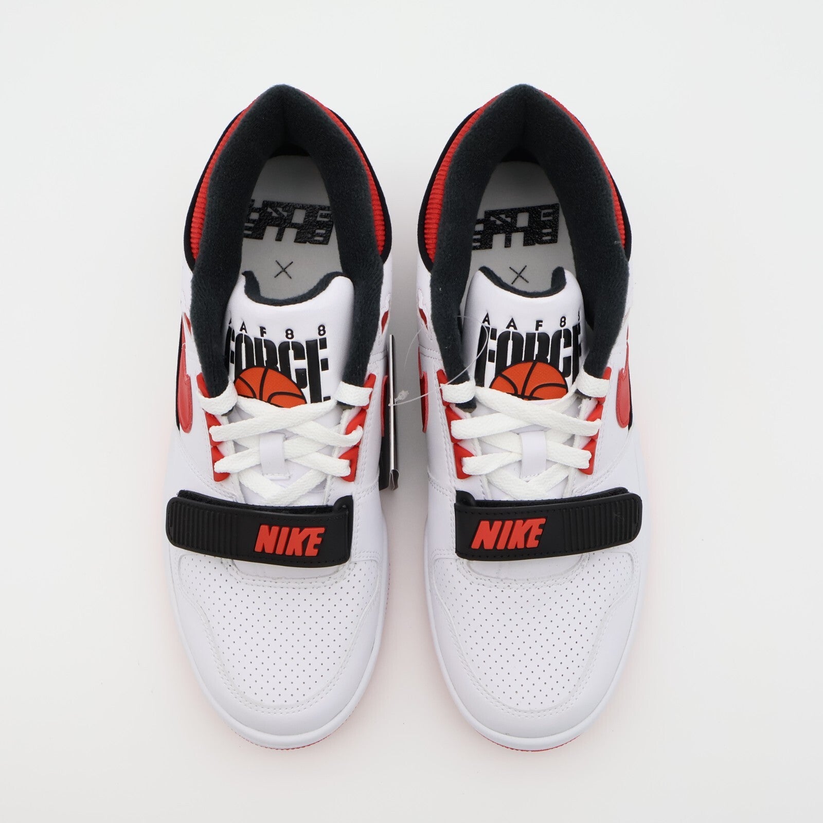 DZ6763-101 Billie Eilish Ã Nike Air Alpha Force 88 Fire Red and White