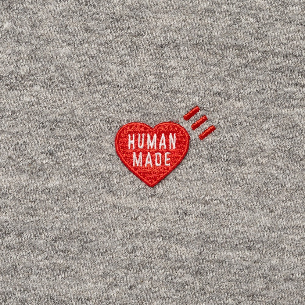 HUMAN MADE Classic Zip-Up Sweat Hoodie Gray