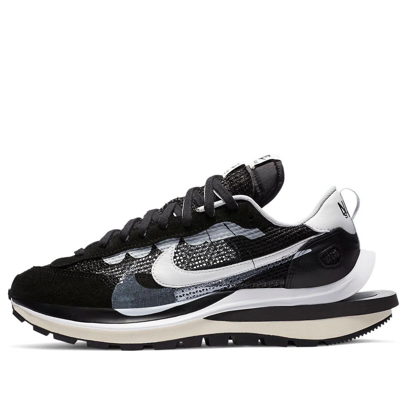 CV1363-001 sacai Ã Nike Vapor Waffle "Black and White" (Men's)