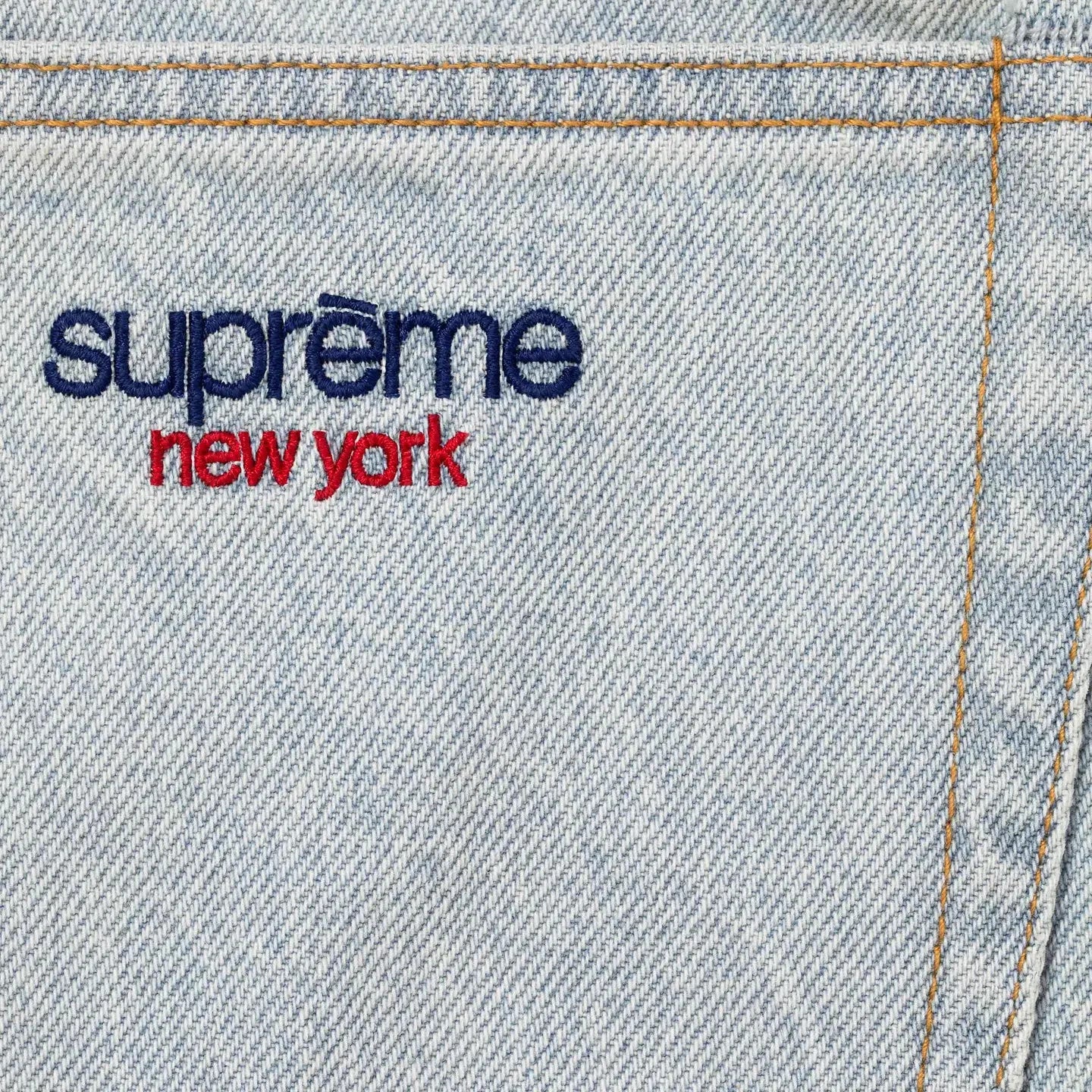 Supreme Baggy Jean (26SS) Light Washed Indigo