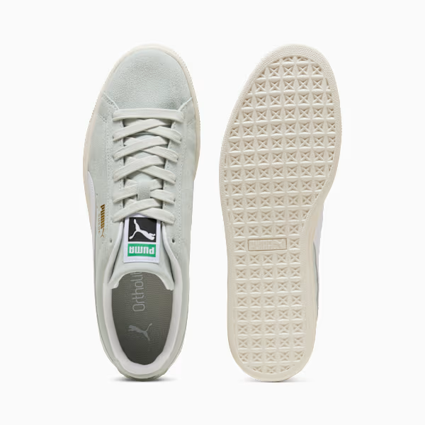 399781-43 Puma Suede Classic "Creme De Mint/PUMA White" (Men's)