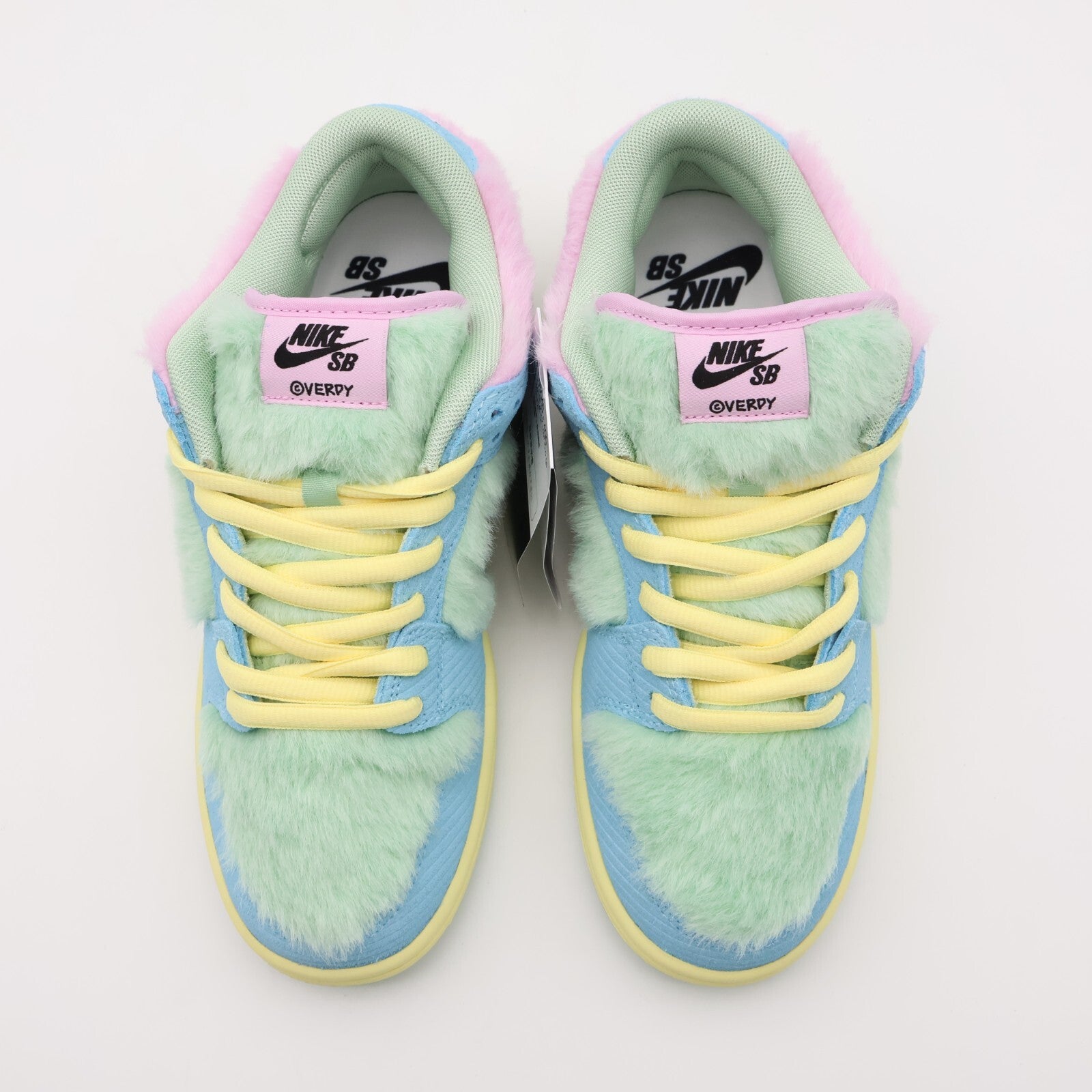 FN6040-400 VERDY Nike SB Dunk Low Pro Visty Blue Gaze and Enamel Green (Men's)
