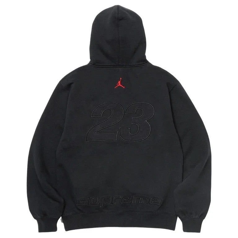 Supreme x Jordan Hooded Sweatshirt Black