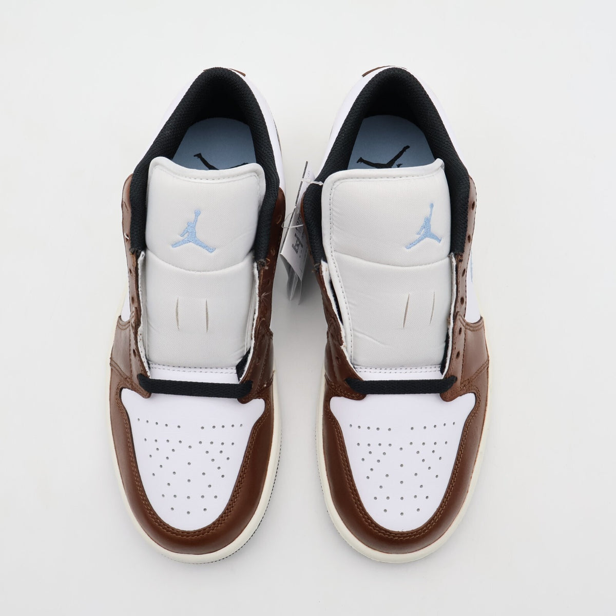 FQ7832-142 Nike Air Jordan 1 Low SE White Black Sail Blue Grey (Men's)