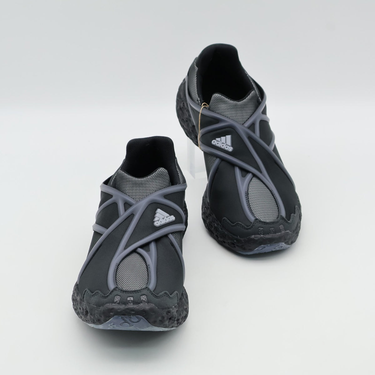 JR0830 adidas Zponge Flux Carbon Iron Metallic Core Black (Men's)