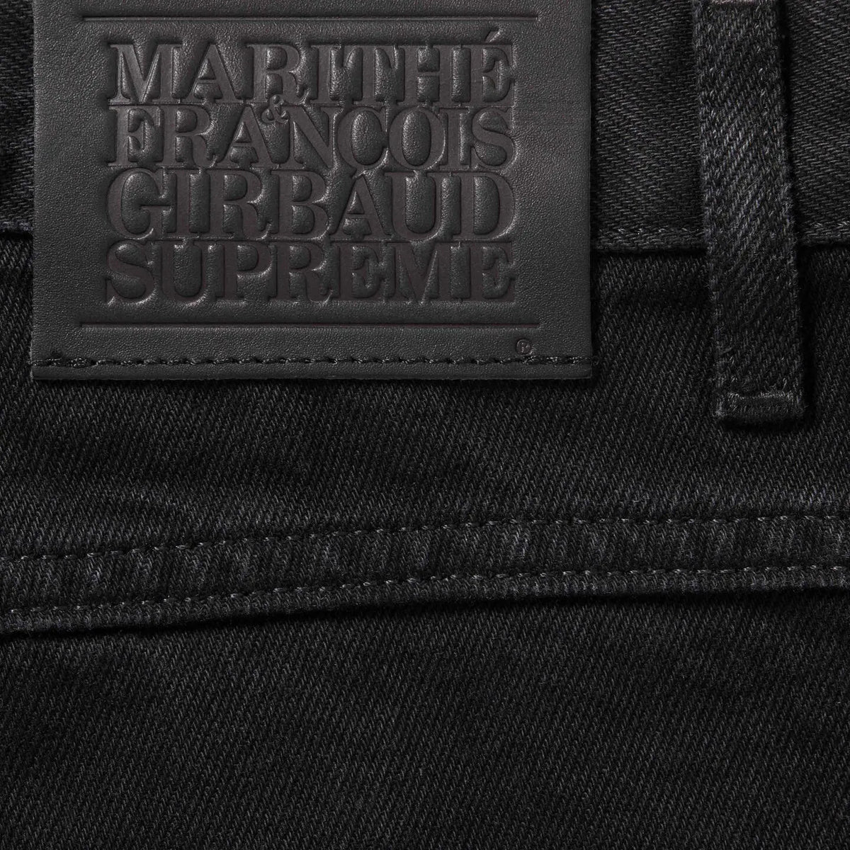 Supreme Marithe Francois Girbaud X-Seam Baggy Denim Short Black