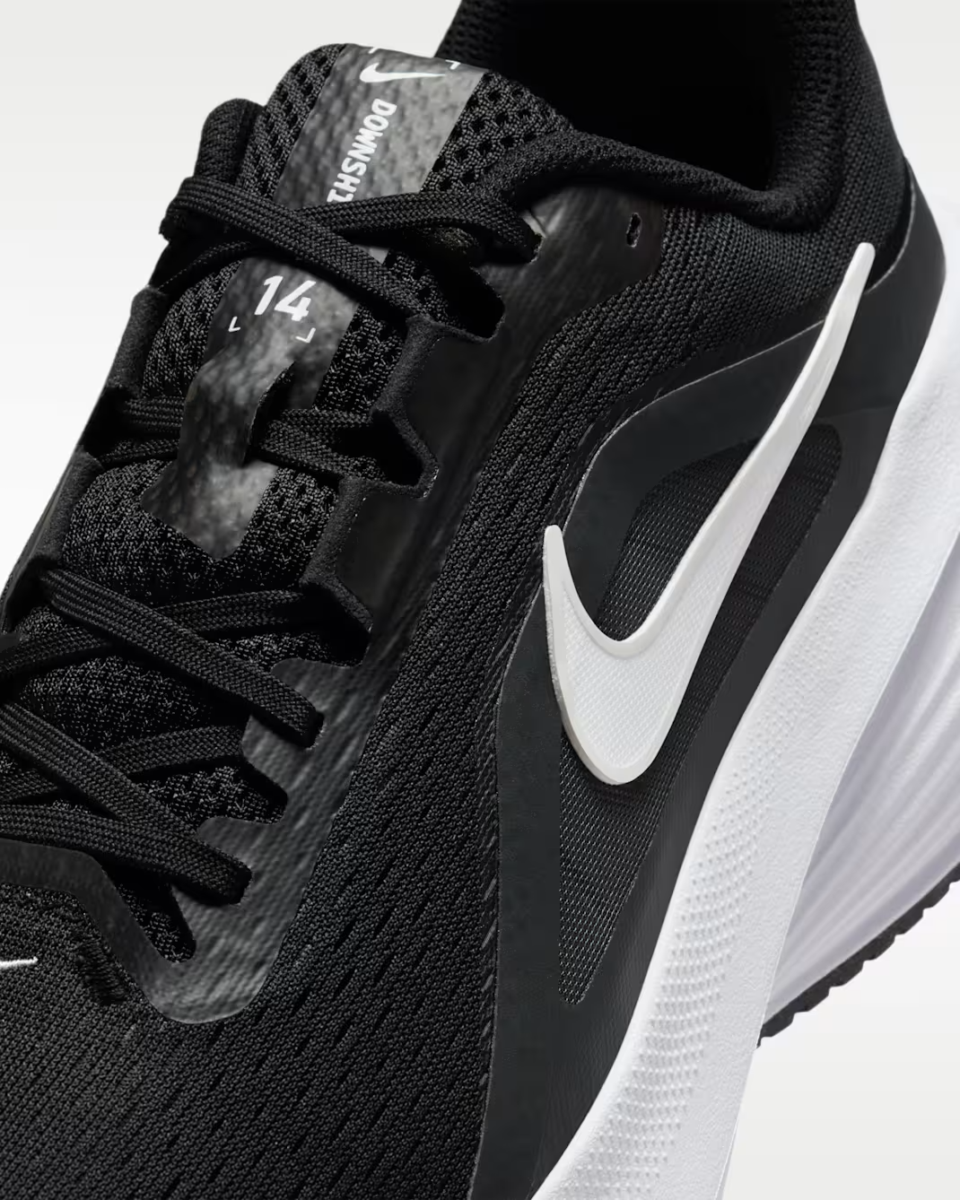 IB1895-002 Nike Downshifter 14 Black Anthracite Wolf Grey White (Men's)