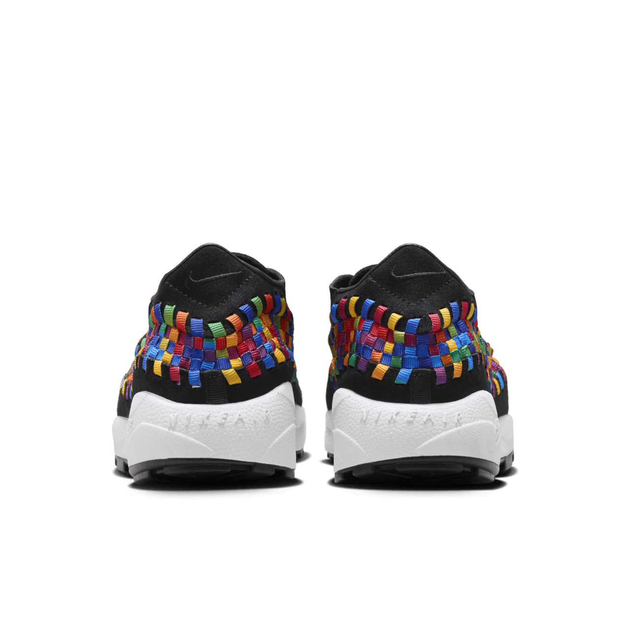 FB1959-002 Nike Air Footscape Woven Black and Multi-Color (Women's)