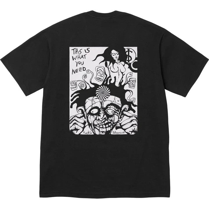 Supreme Fuckin Blowout Tee Black