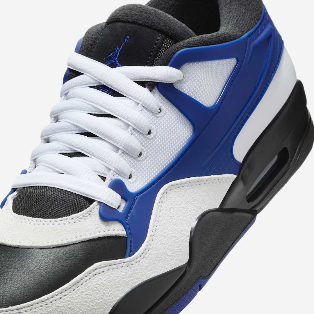 FQ7939-140 Nike Air Jordan 4 RM Black Summit White Racer Blue (Men's)