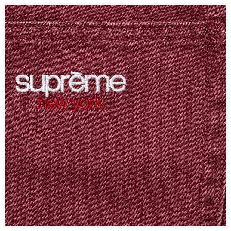 Supreme Baggy Jean Burgundy