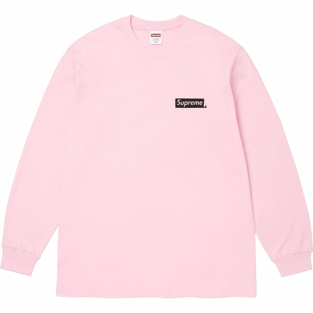 Supreme You Still S**k L/S Tee Light Pink