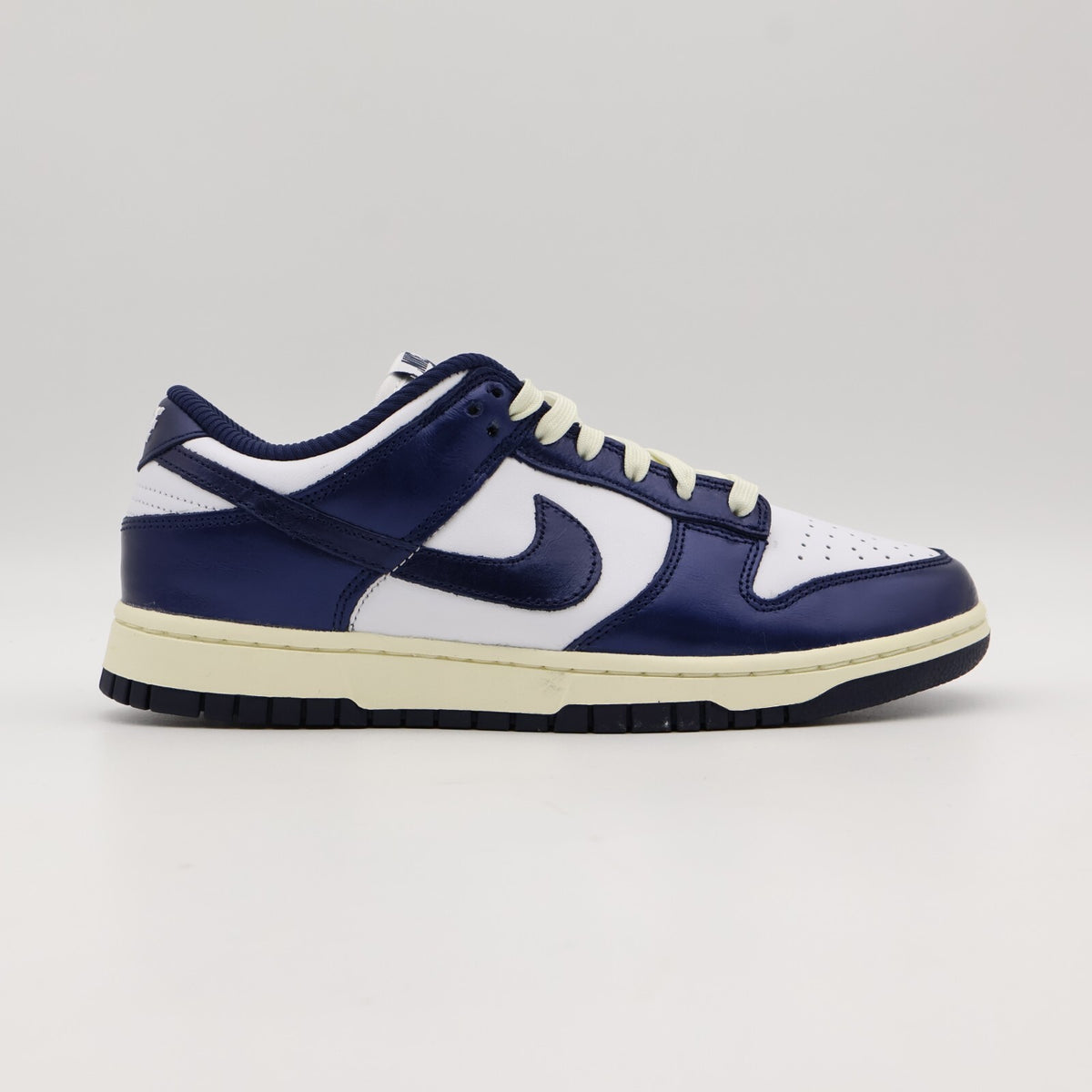 FN7197-100 Nike Dunk Low PRM Midnight Vintage Navy White Coconut Milk (Women's)