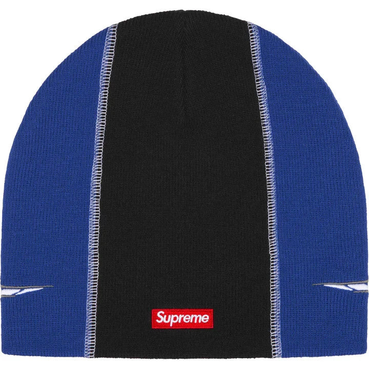 Supreme Racing Panel Beanie Blue