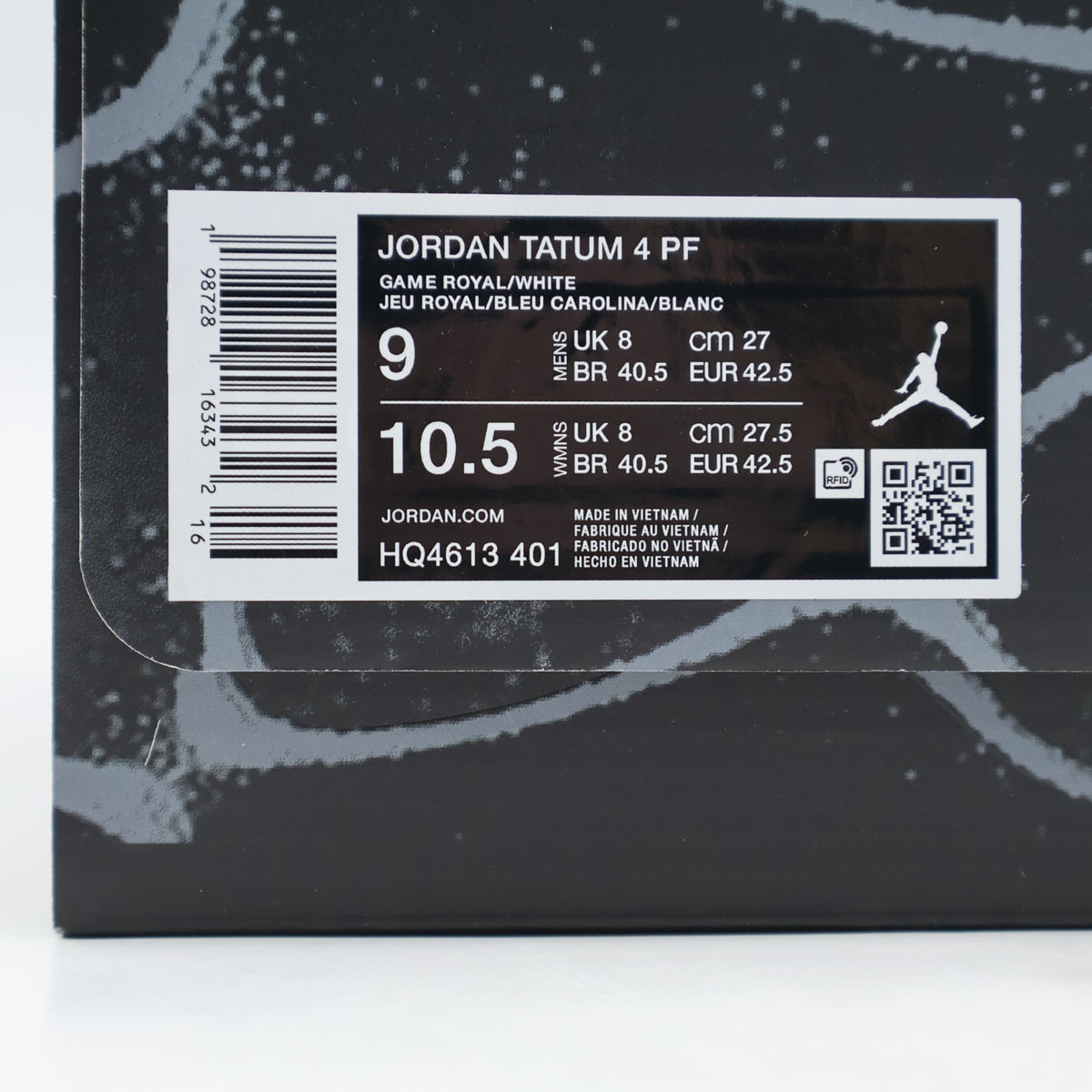 HQ4613-401 Nike Jordan Tatum 4 Game Royal (HQ4614-401) (Men's)