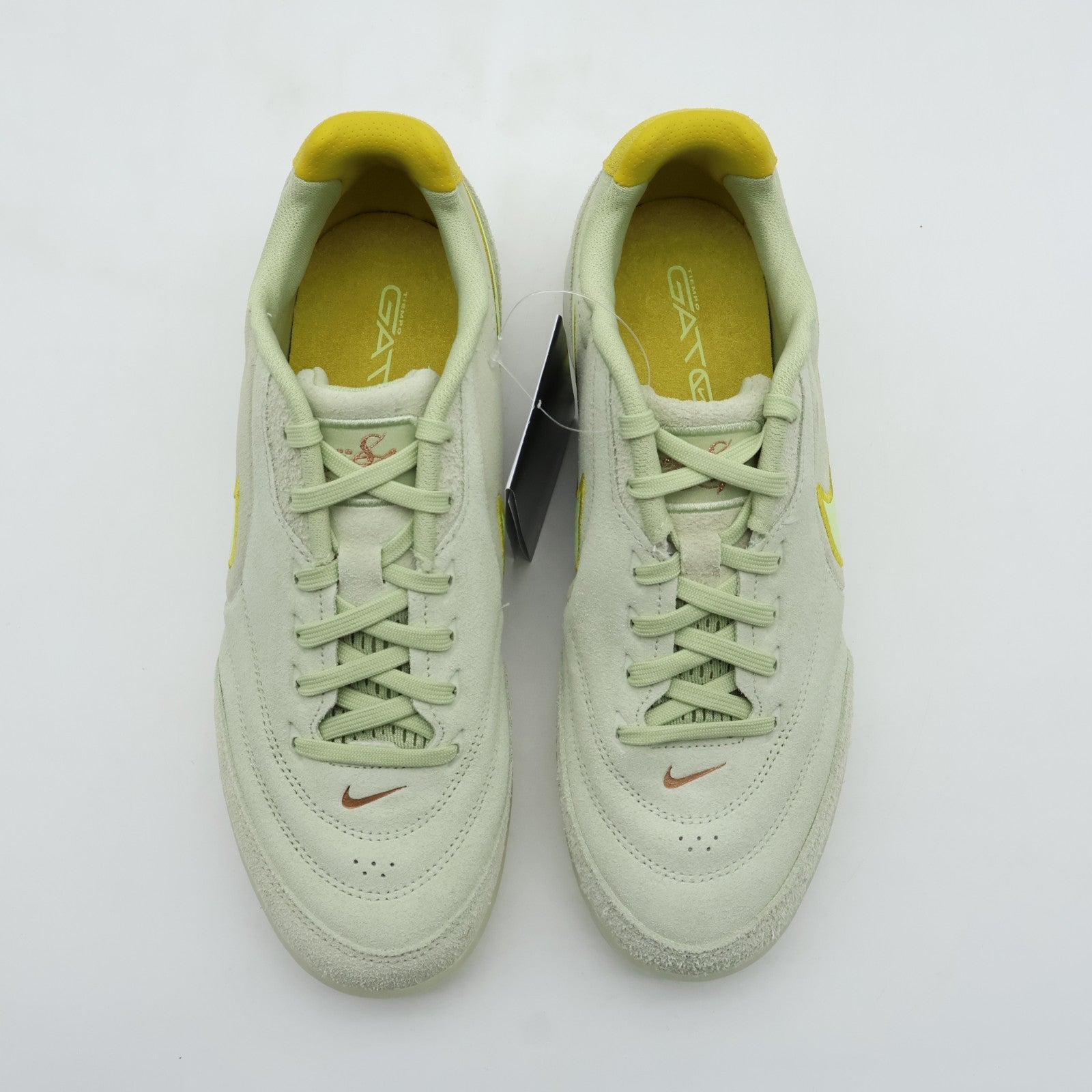 IQ8295-339 Nike Tiempo Streetgato LE Olive Aura Metallic Red Bronze (Men's)