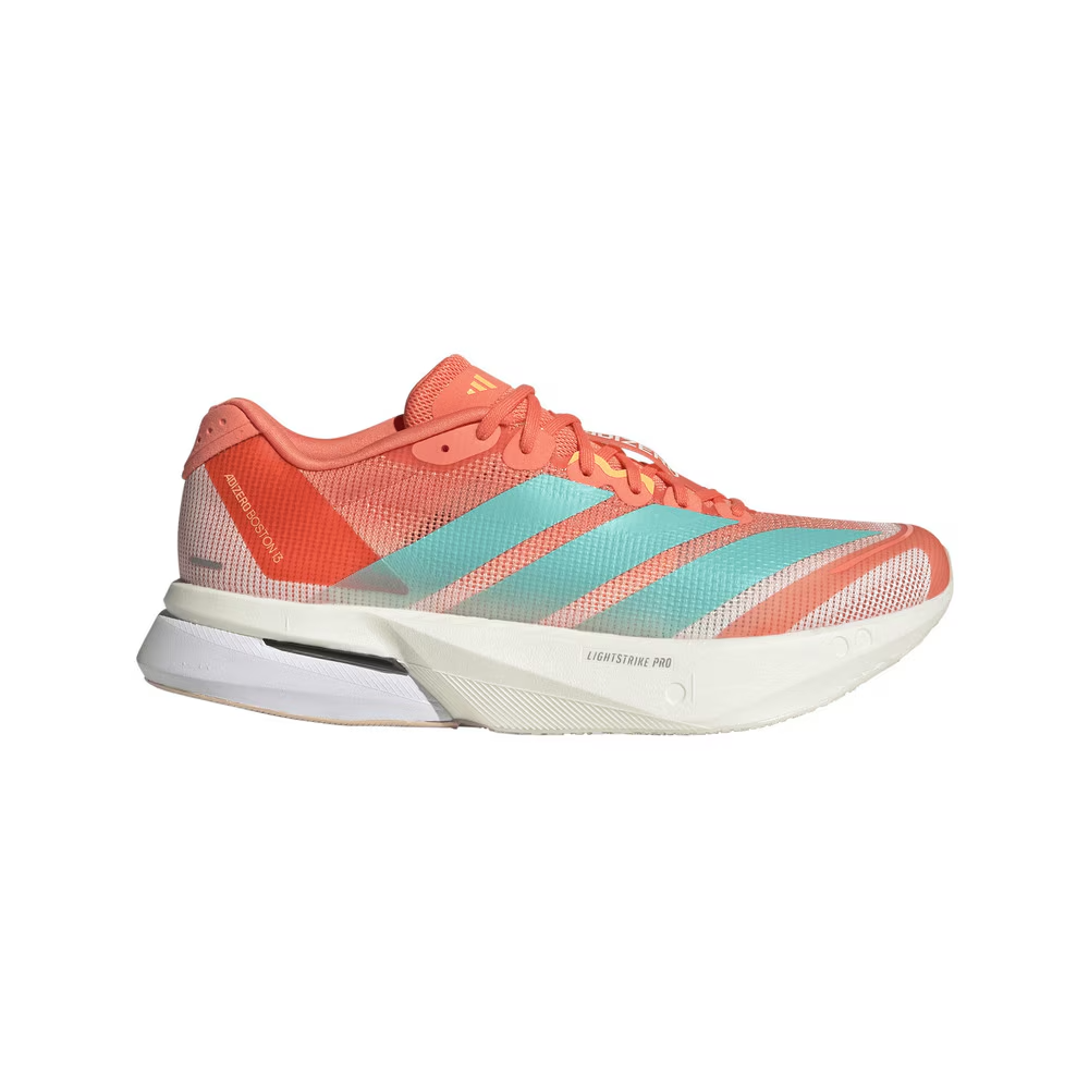 JS4954 adidas Adizero Boston 13 Semi Coral Flash Aqua Flash Orange (Women's)