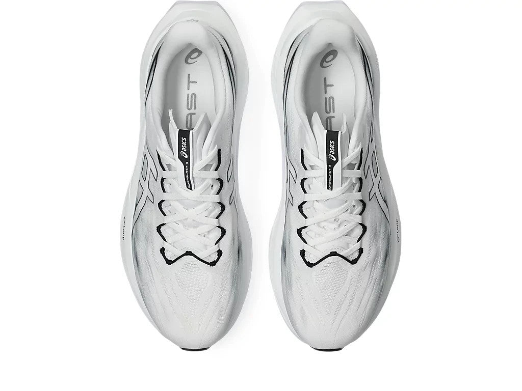 1013A177-100 Asics Superblast 3 White Black (Men's)